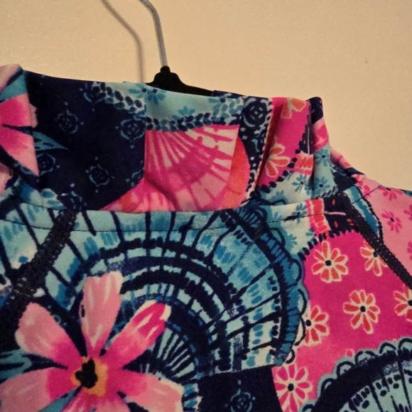 Aryeh Pink and Blue Full Zip Jacket Size Small - Picture 4 of 7